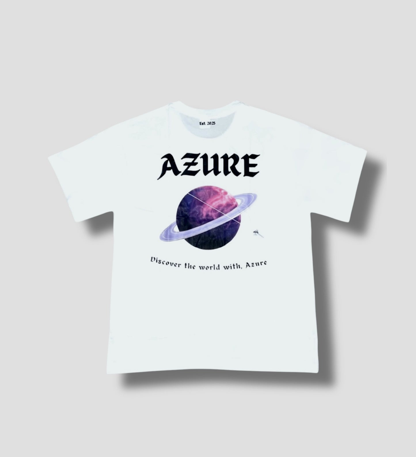 Discover the world T-shirt Astral Collection White