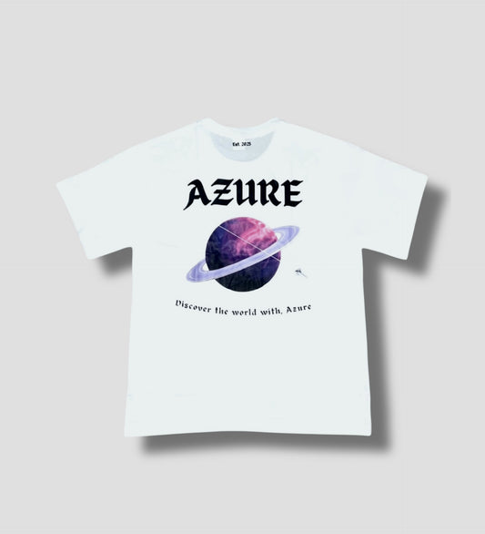 Discover the world T-shirt Astral Collection White